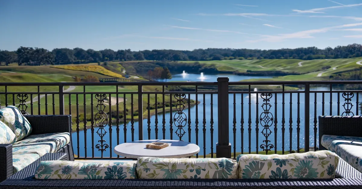 Club At Iron Lake Ocala Balcony View